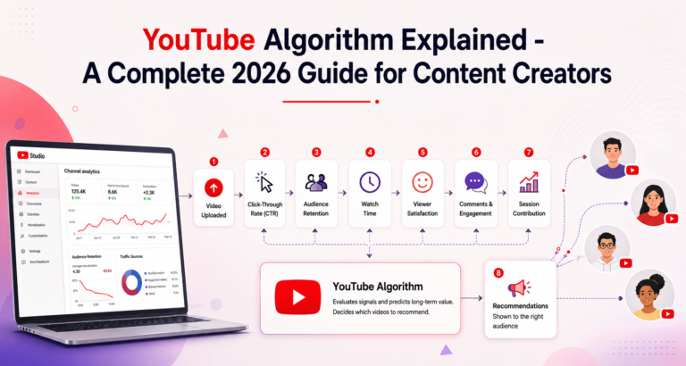 YouTube Algorithm Explained – A Complete 2026 Guide for Content Creators