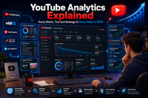 YouTube Analytics Explained – Every Metric, Tool and Strategy to Grow in 2026