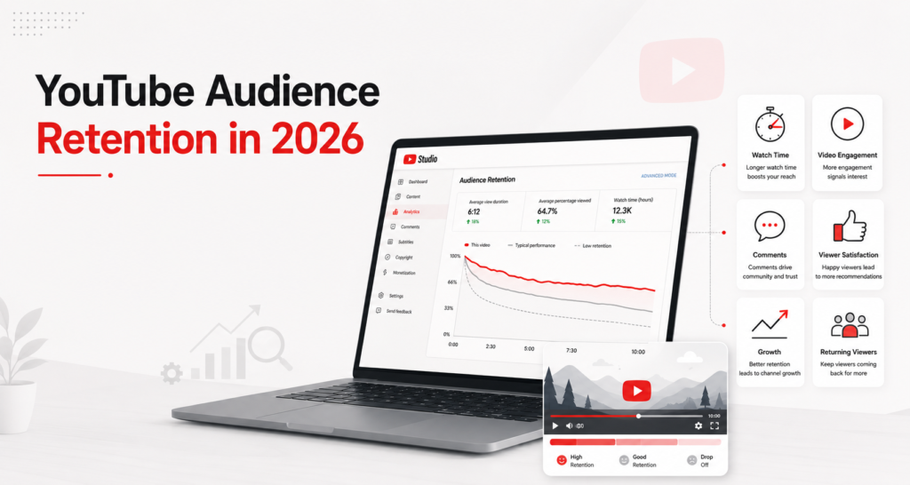 YouTube Audience Retention in 2026 and How to Keep Viewers Watching Longer