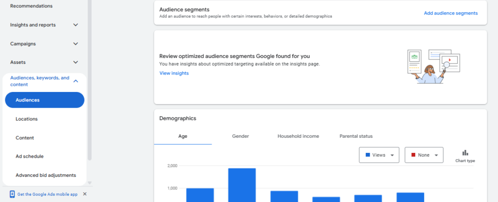 Define Audience Targeting