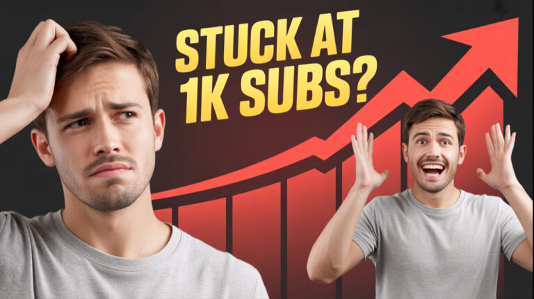Why Your YouTube Channel Stops Growing After the First 1,000 Subscribers — And How to Start Growing Again