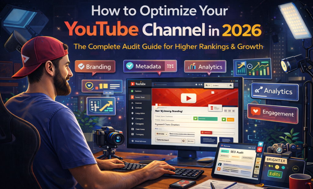 How to Optimize Your YouTube Channel in 2026: The Complete Audit Guide for Higher Rankings & Growth