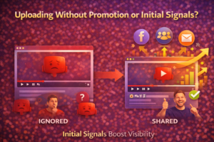 You Might Be Uploading Without Promotion or Initial Signals