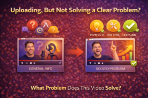 You’re Uploading, But Not Solving a Clear Problem