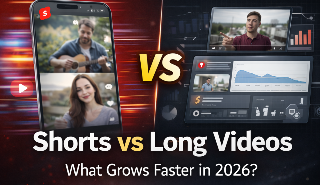 YouTube Shorts vs Long Videos: Which Helps You Grow Faster in 2026?