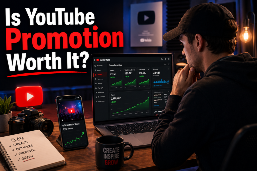 Is YouTube Promotion Worth It? Here’s What We Found After 100+ Campaigns