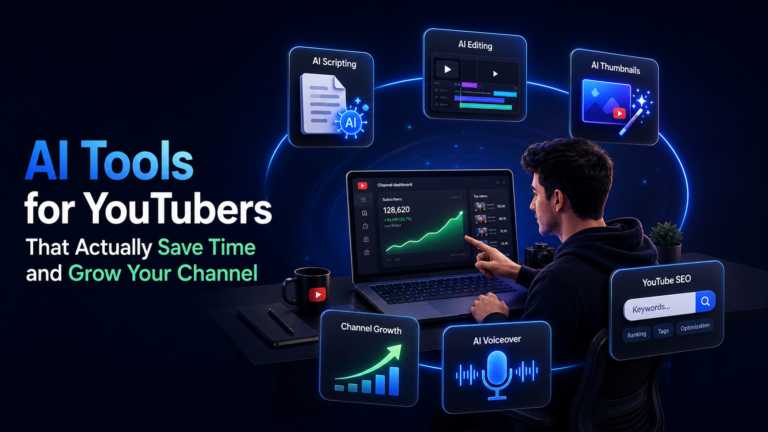 Top AI Tools for YouTubers That Actually Save Time and Grow Your Channel in 2026