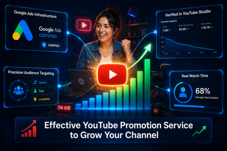 Effective YouTube Promotion Service to Grow Your Channel: What Actually Works in 2026
