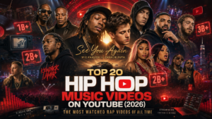 Top 20 Hip Hop Music Videos on YouTube in 2026 – The Most Watched Rap Videos of All Time
