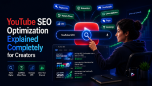 YouTube SEO Optimization Explained Completely for Creators Who Want to Rank in 2026