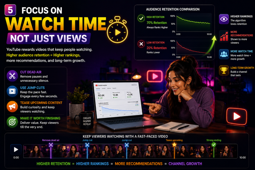 Focus on Watch Time — Not Just Views