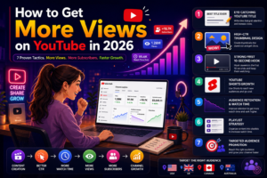 How to Get More Views on YouTube in 2026 – 21 Tactics That Actually Work