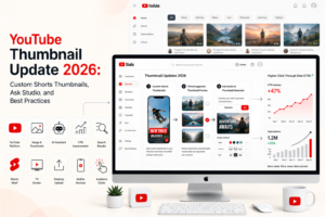 YouTube Thumbnail Update 2026: Custom Shorts Thumbnails, Ask Studio, and Best Practices