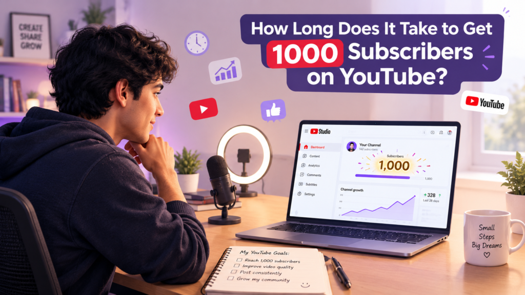 How Long Does It Take to Get 1000 Subscribers on YouTube – And How to Get There Faster
