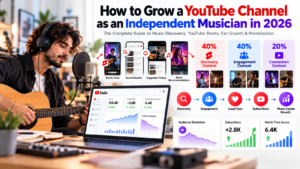 How to Grow a YouTube Channel as an Independent Musician in 2026