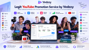 Legit YouTube Promotion Service by Vedzzy – Why It Matters for Your Channel